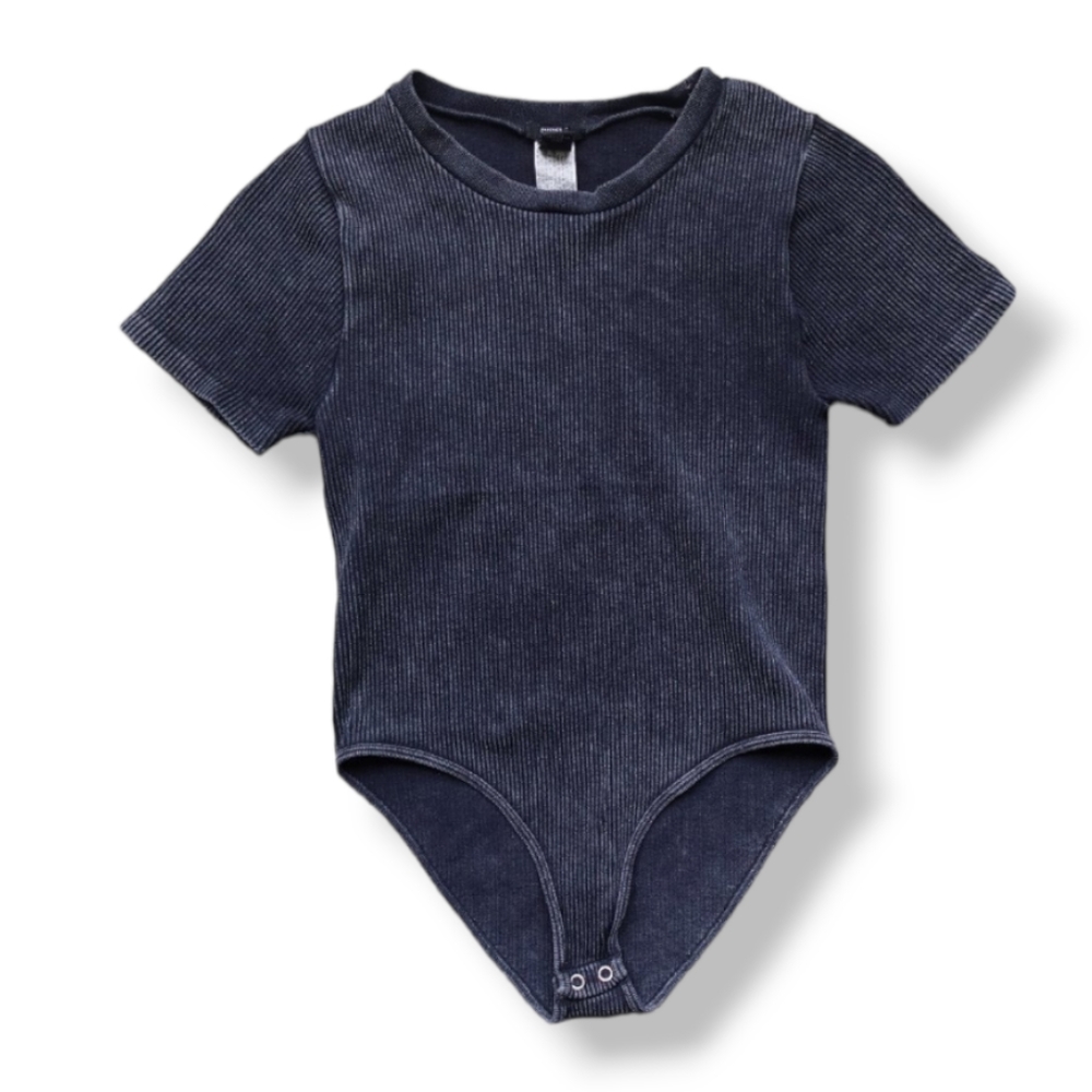 3/$5 Forever 21 Kids Short sleeve Body Suit - SIZE 11/12 Stretchy Rib